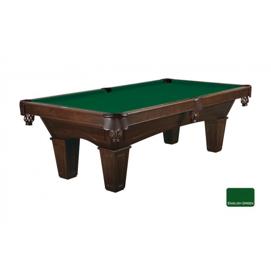 Brunswick Allenton pooltafel 8ft espresso tapered