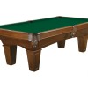 Brunswick Allenton pooltafel 8ft kastanje tapered
