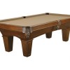 Brunswick Allenton pooltafel 8ft kastanje tapered