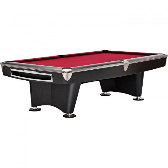 Brunswick Gold Crown VI pooltafel mat zwart 9ft